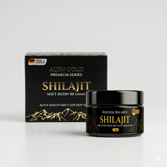 Résine de Shilajit Pur Altai Gold (50g) - Altai Origin