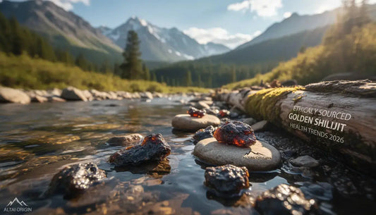Des sommets de l’Altaï : Le sourcing éthique de notre Shilajit d'Or - Altai Origin