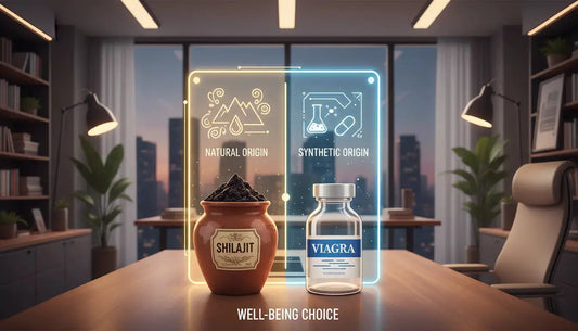 Shilajit vs Viagra : Pourquoi choisir l'alternative naturelle en 2026 ? - Altai Origin