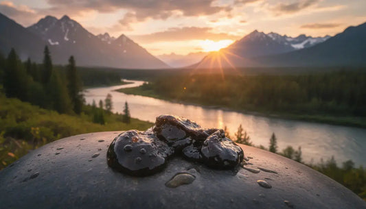 Meilleure résine de Shilajit en Europe : Énergie et détoxification Altai Origin