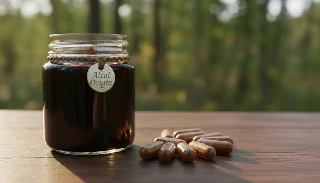 Résine vs Tablettes de Shilajit : Quelle forme pour le sport ? - Altai Origin