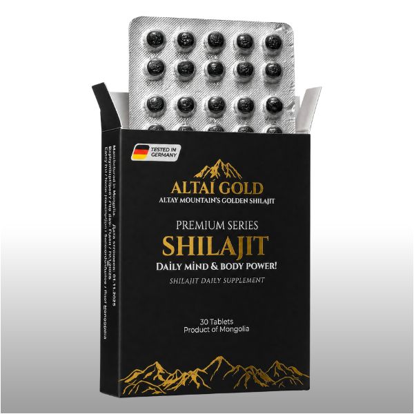 Pure Shilajit Tablets (60 Count)