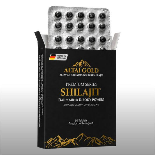 Tablettes de Shilajit Pur (60 unités)