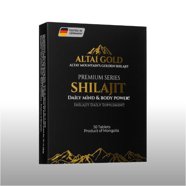 Pure Shilajit Tablets (30 Count)