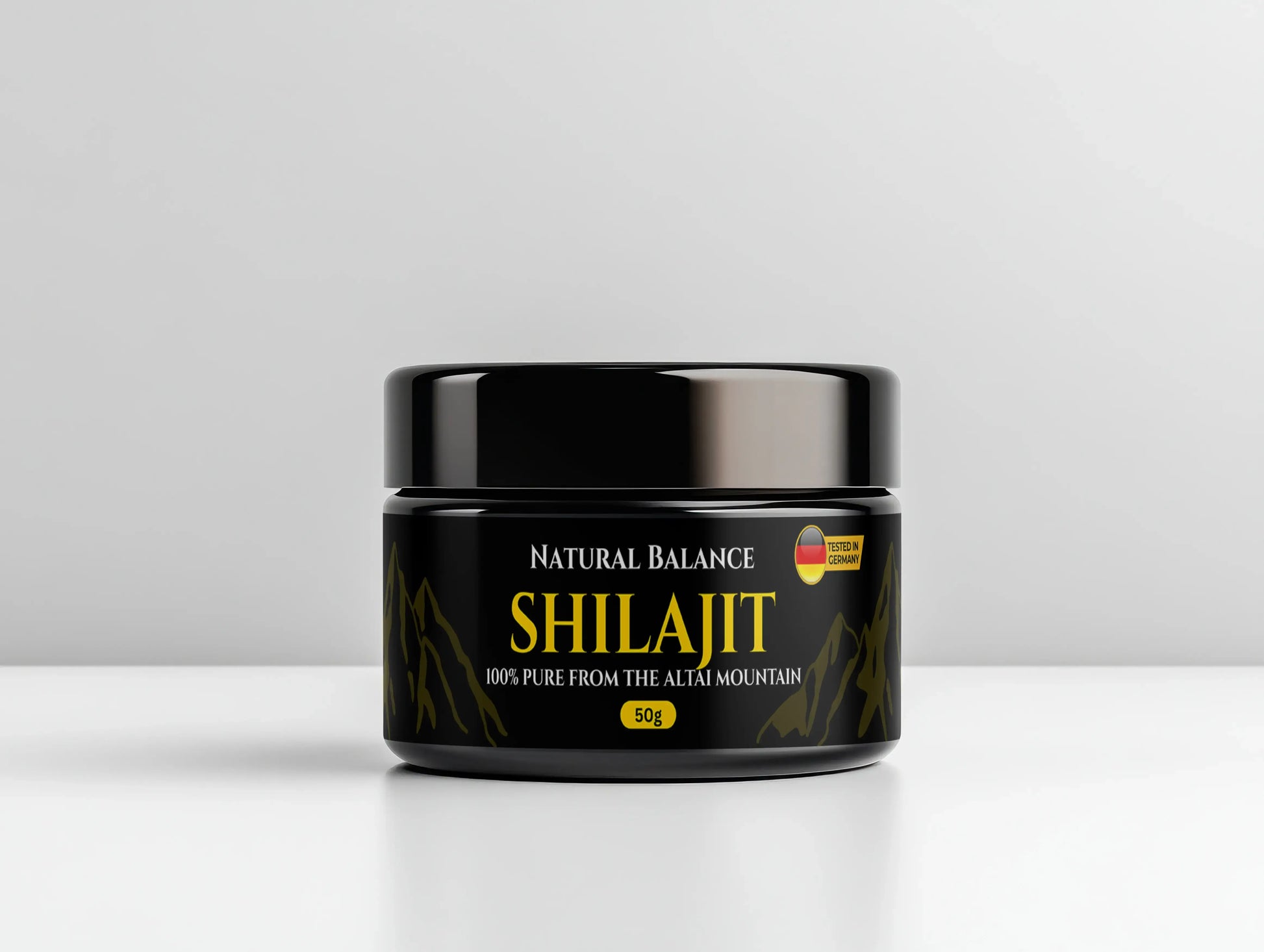 Shilajit 50g Résine Molle d'Altai Origin-Trésor Minéral pour Énergie et Vitalité - Altai Origin