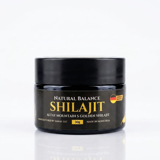 Résine de Shilajit Pur Altai Gold (30g)