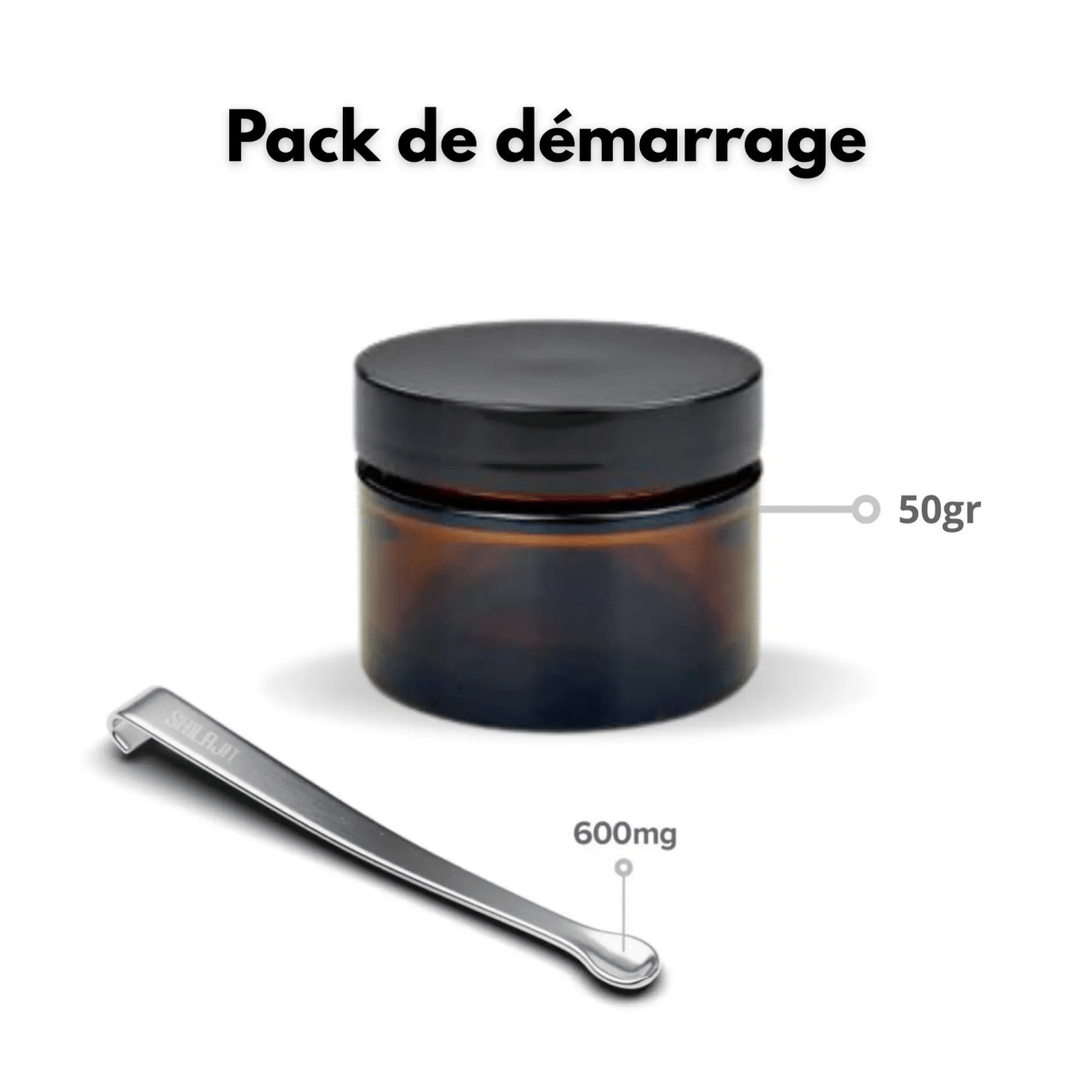 Pack de Démarrage Shilajit Pro (Set de Bouteilles et Cuillères) - Altai Origin