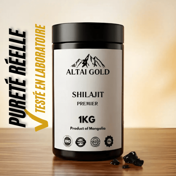 Résine de Shilajit Pur Altai Gold (1kg) - Altai Origin