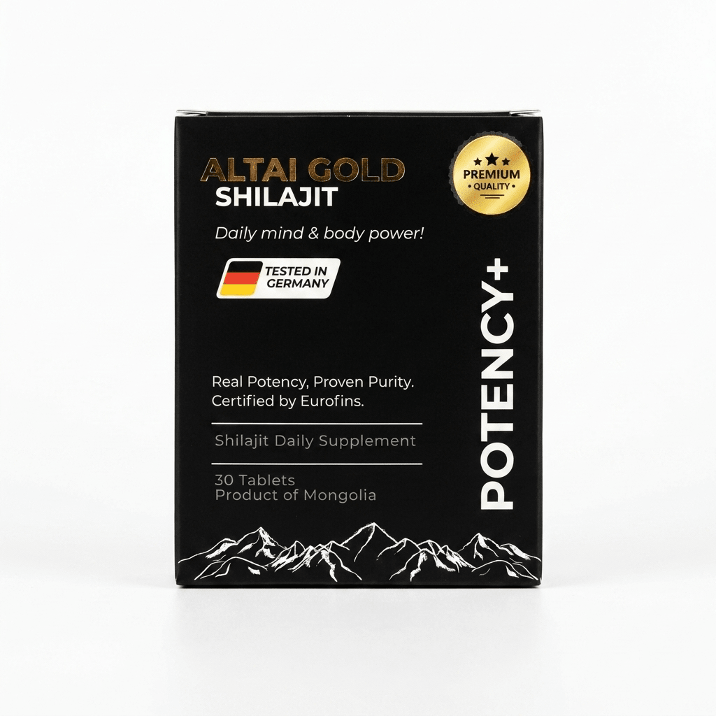 Tablettes de Shilajit Pur (30 unités) - Altai Origin
